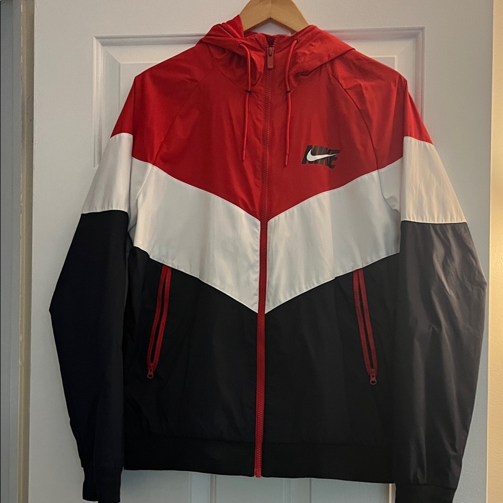 Nike Men's Tri-Color Windbreaker Jacket